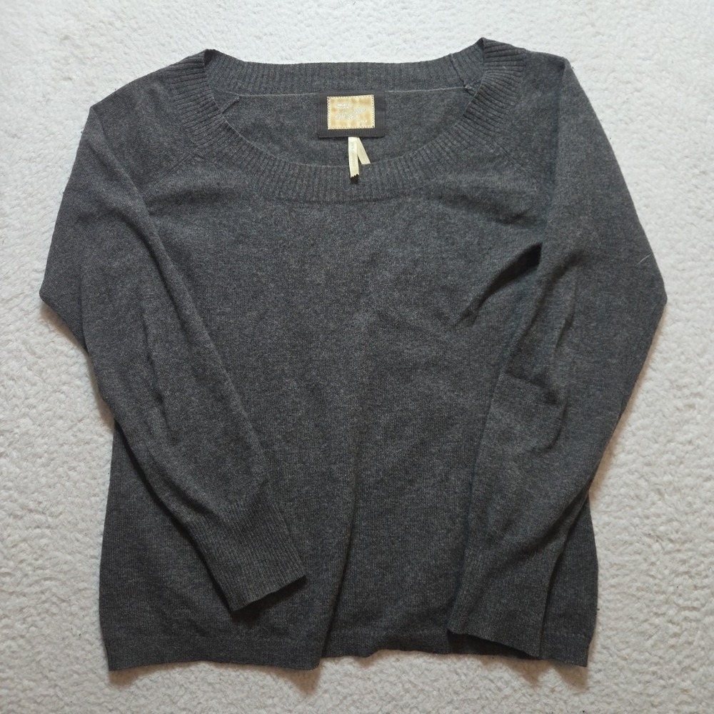 Vintage Old Navy Cashmere Sweater Womens XL Gray